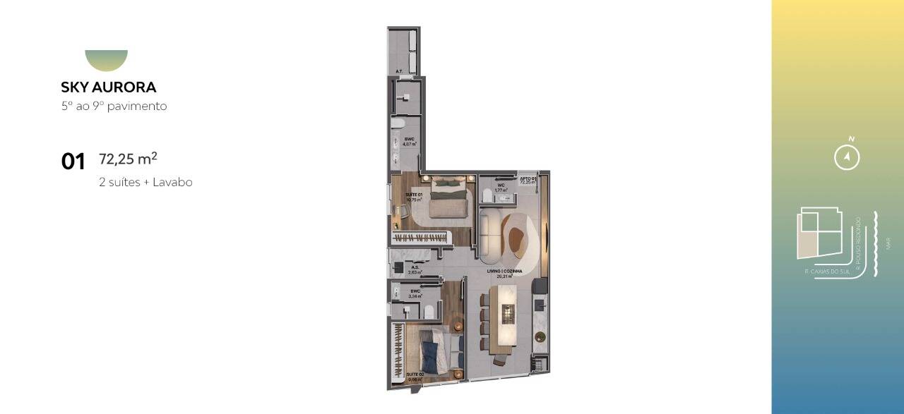 Apartamento, 2 quartos, 90 m² - Foto 22
