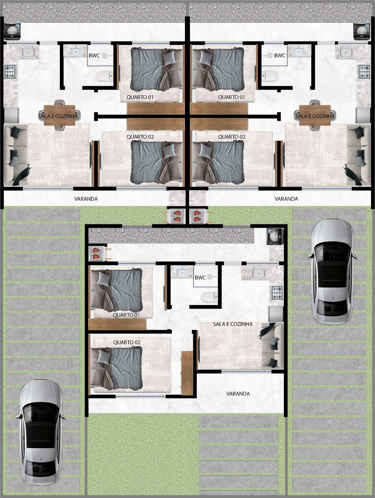 Casa, 2 quartos, 48 m² - Foto 5