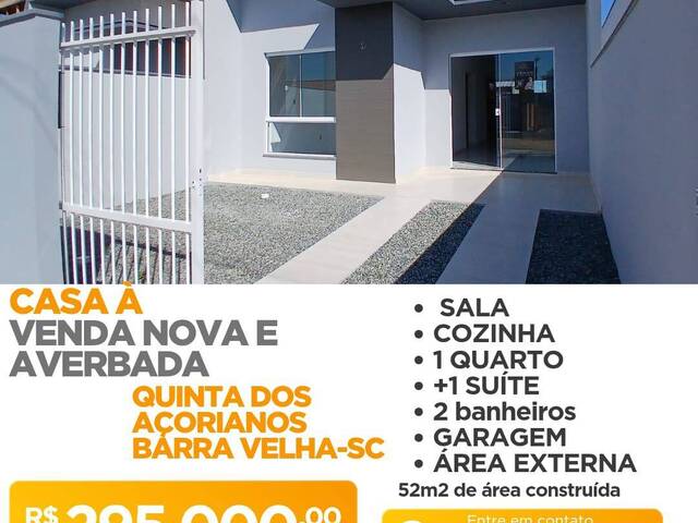 #127 - Casa para Venda em Penha - SC